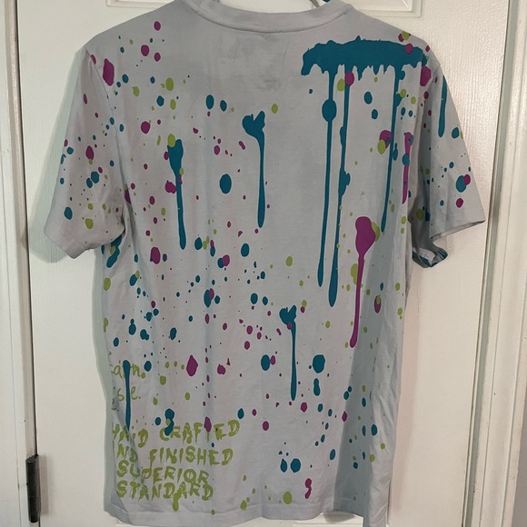Smoke Rise Daisy Graffiti Men's embellished tshirt size small - Picture 5 of 6